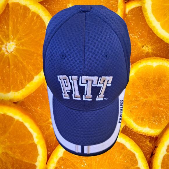 Adidas Pitt Panthers Fitted Baseball Hat Size Small/Medium - Picture 1 of 7